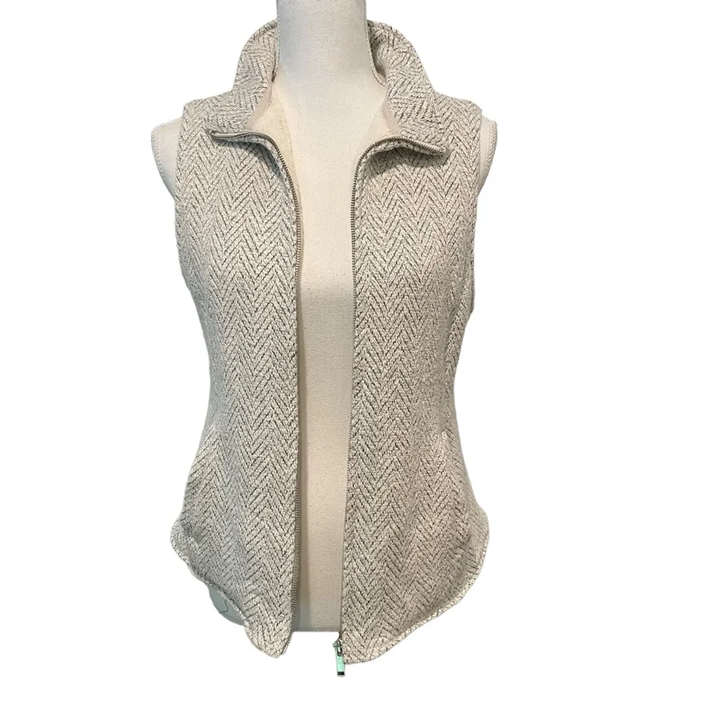 Altar’d State Soft Cotton Full Zip Vest. Size S